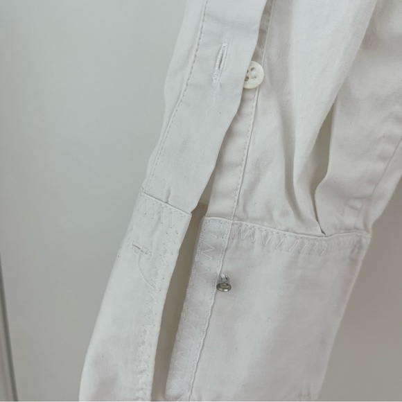 Ted Baker white blouse button up shirt 3 - Picture 8 of 9